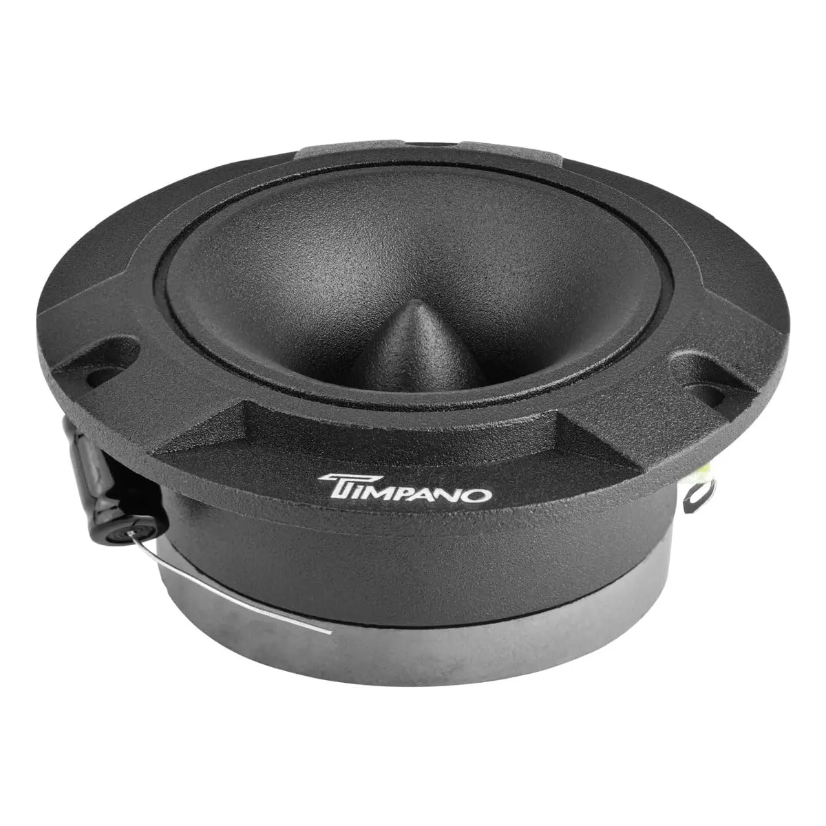 Timpano Super Tweeter 3.85 inch | 600W 4 Ohm, Slim Car Audio Bullet Tweeters, Black - view 3