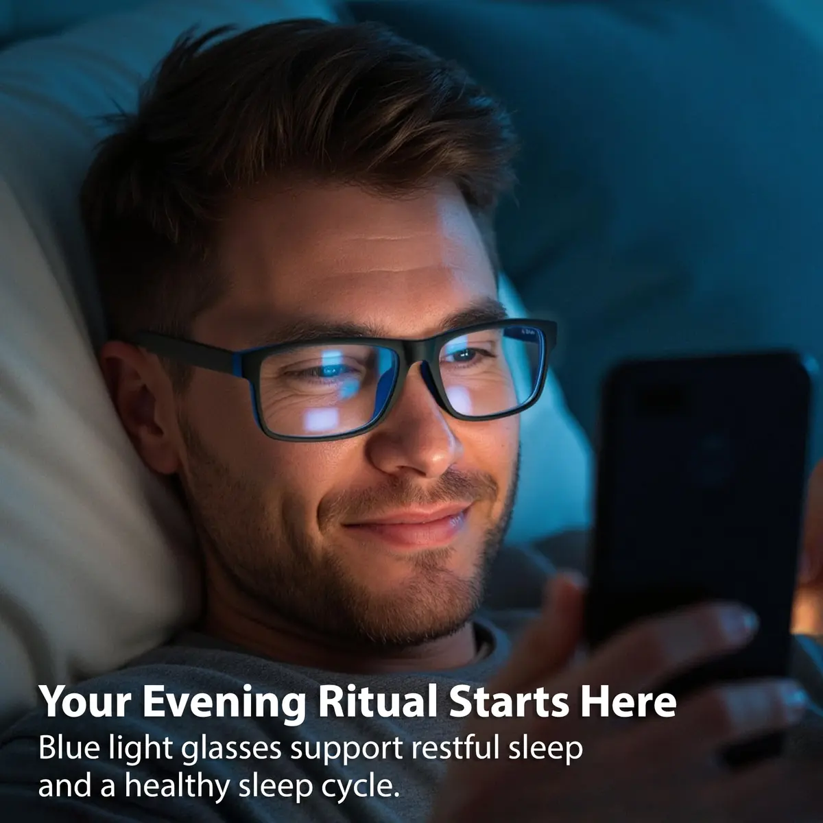 BLUE CUT Blue Light Blocking Glasses For Men/Women | Reduce Eye Strain & Fatigue in India - view 5