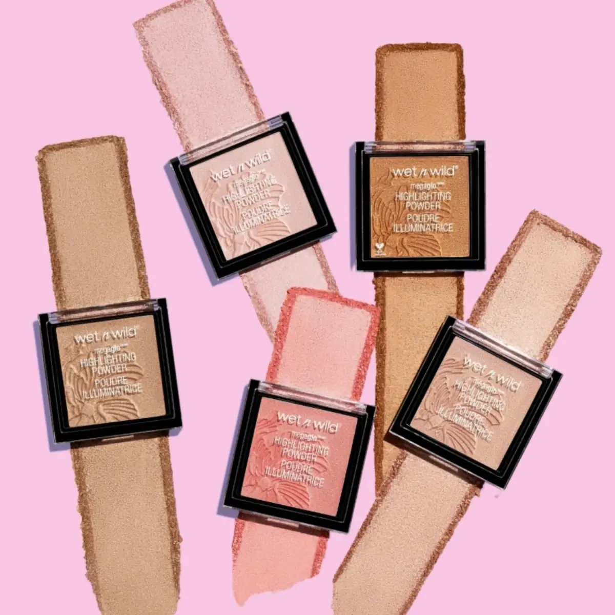 wet n wild MegaGlo Highlighting Powder Bloom Time | Shimmer Glow Face Makeup 5.5g (0.19 Oz) - view 5