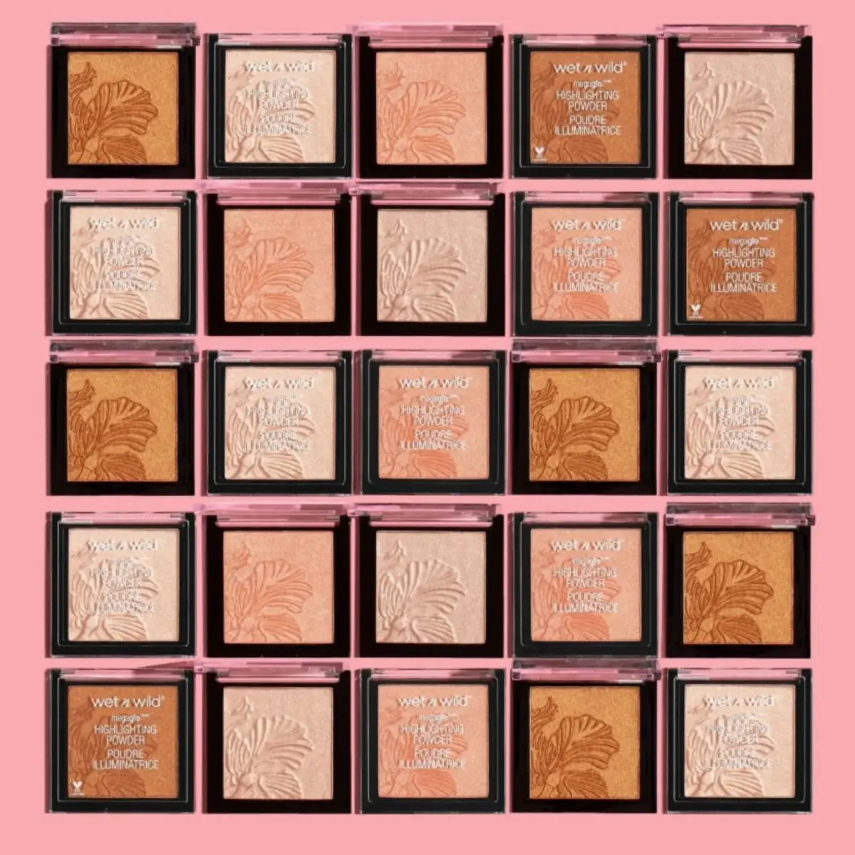 wet n wild MegaGlo Highlighting Powder Bloom Time | Shimmer Glow Face Makeup 5.5g (0.19 Oz) - view 4