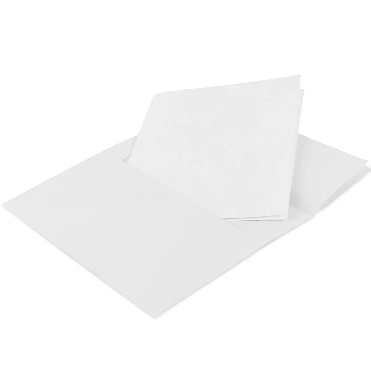 Purple Q Crafts White Greeting Cards & Envelopes 5" x 7" | Customizable, Heavyweight Cardstock, 40 Pack - view 2