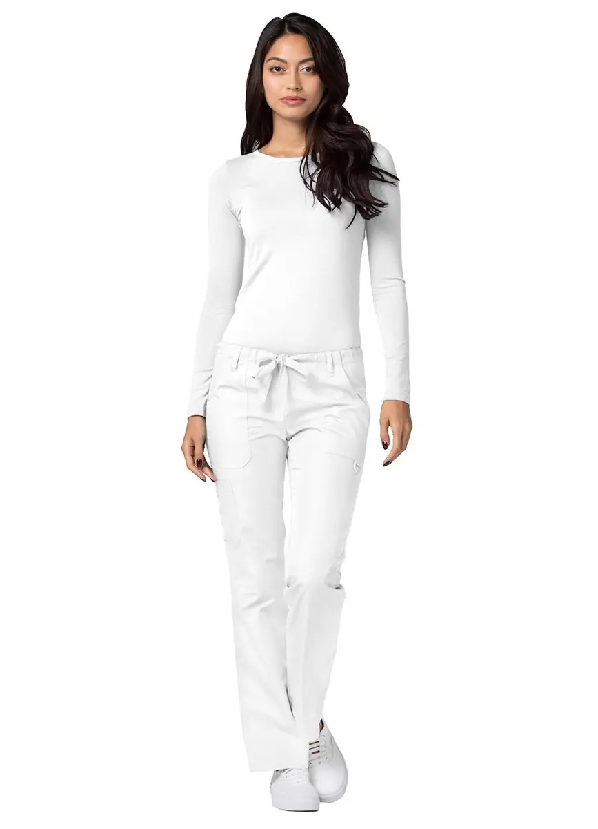 ADAR Medical Uniforms Underscrubs for Women 3 Pack - Long Sleeve Comfort Tee - XXS - view 5