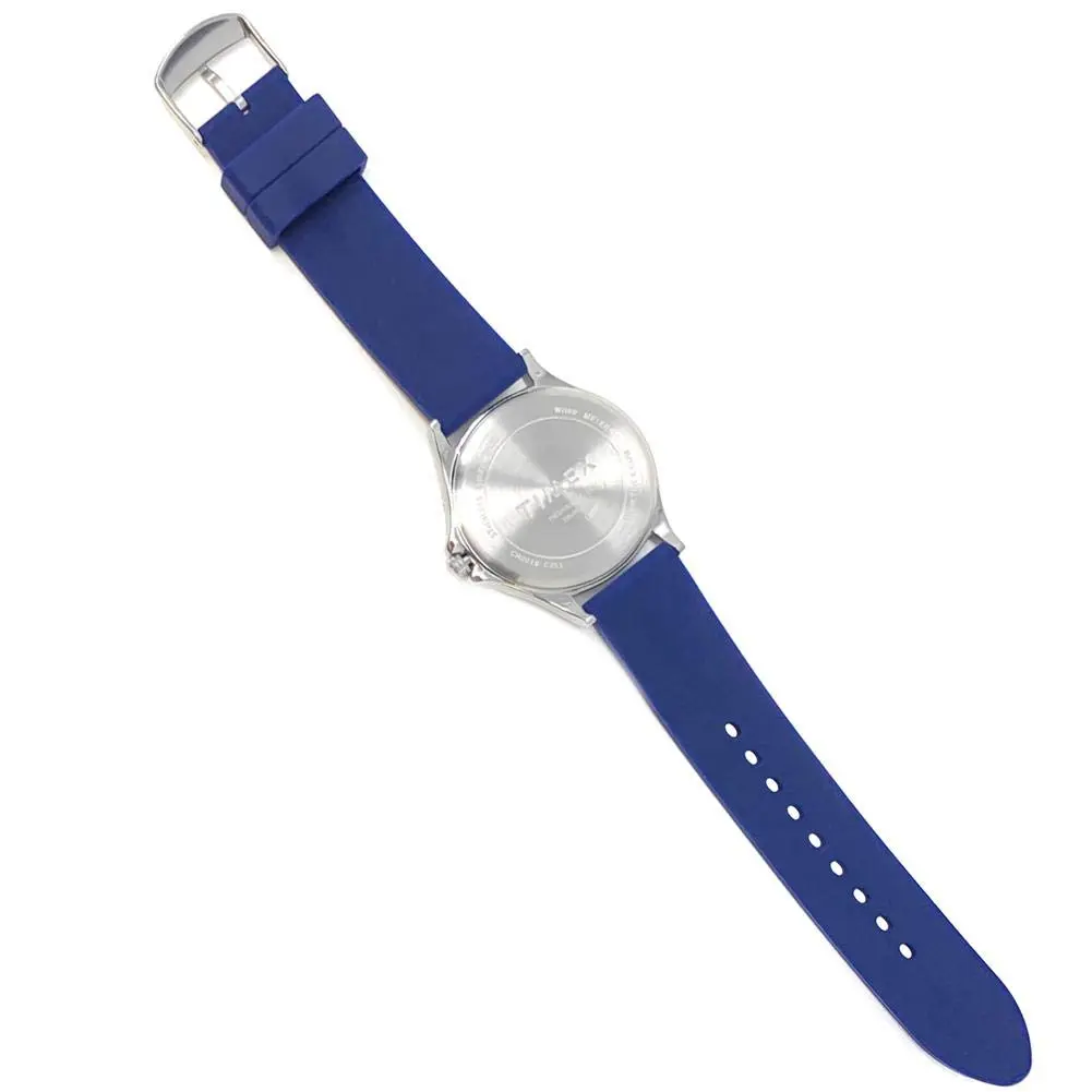 Timex Tribute Men's Collegiate Gamer 42mm Watch – Auburn Tigers with Navy Silicone Strap | Sports & Outdoors Watch - view 5