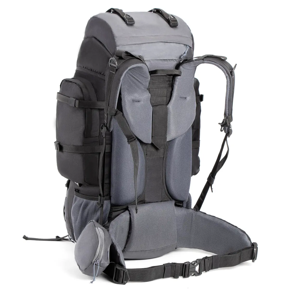 TRIPOLE Walker 55L Rucksack Black | Internal Frame Backpack for Trekking & Travel - view 8