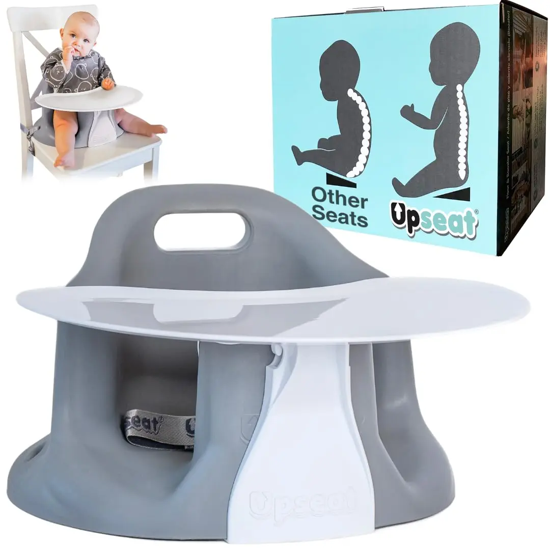 Upseat Baby Floor & Booster Seat with Tray | Ergonomic Design for Upright Posture & Hip Development - main product image