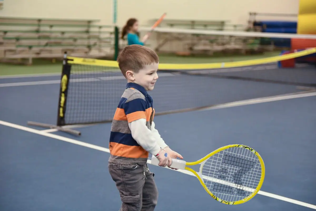 INSUM Junior Tennis Racket 17 Inch (43 cm) Ages 2–3 | Lightweight Aluminum Beginner Racquet with Cover - view 6
