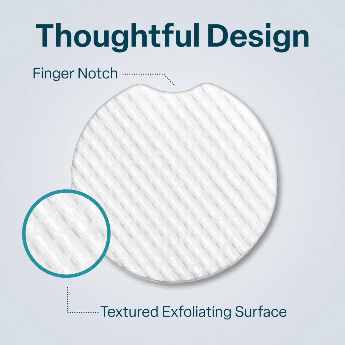 QRxLabs 10% Glycolic Acid Exfoliating Pads, Face + Body, 50ct | Resurfaces Skin for Smoother Texture & Brighter Tone - view 5