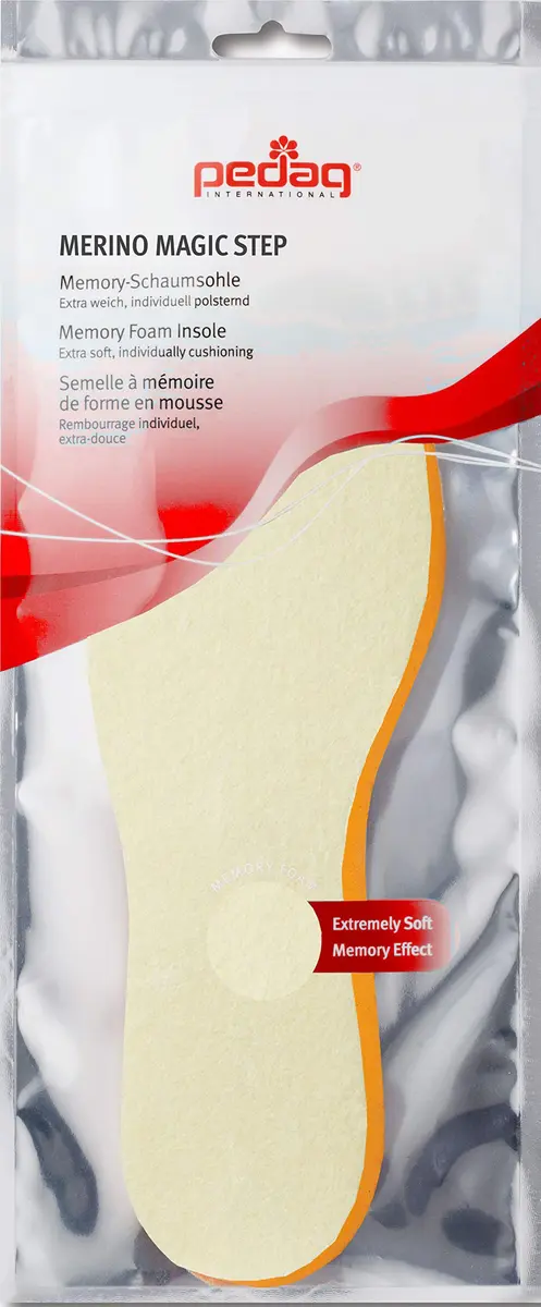 Pedag Merino Magic Step Memory Foam Insole M11/eu 44 | Soft Merino Wool & Cushioning - view 2