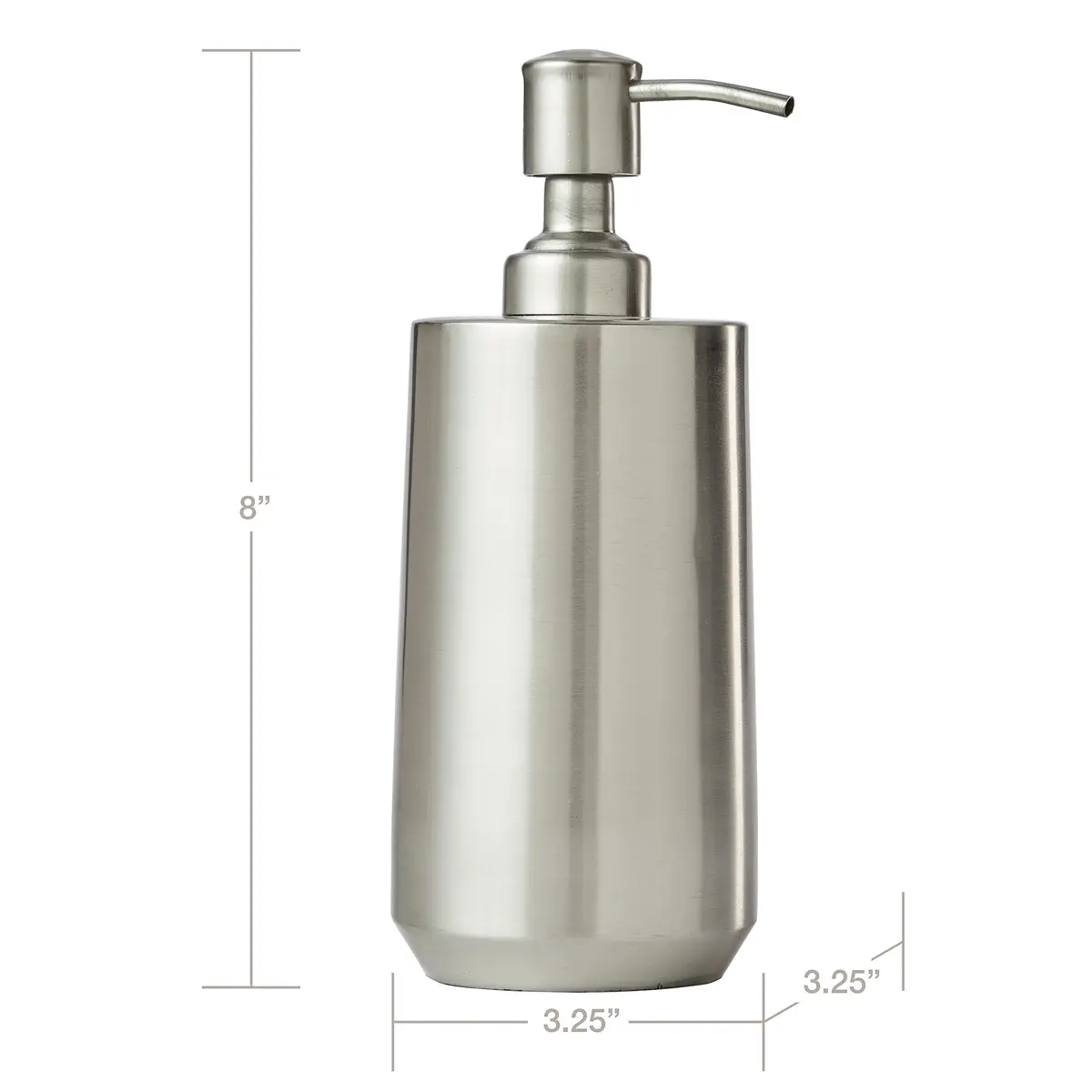 SKL Home Roche Soap Dispenser Stainless Steel | Modern Bathroom Accessory (70-120 chars) - view 6