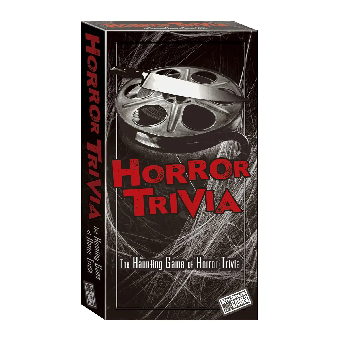 Endless Games Horror Trivia Card Game | 300 Questions for Teens & Adults | Halloween Party Fun - main product image