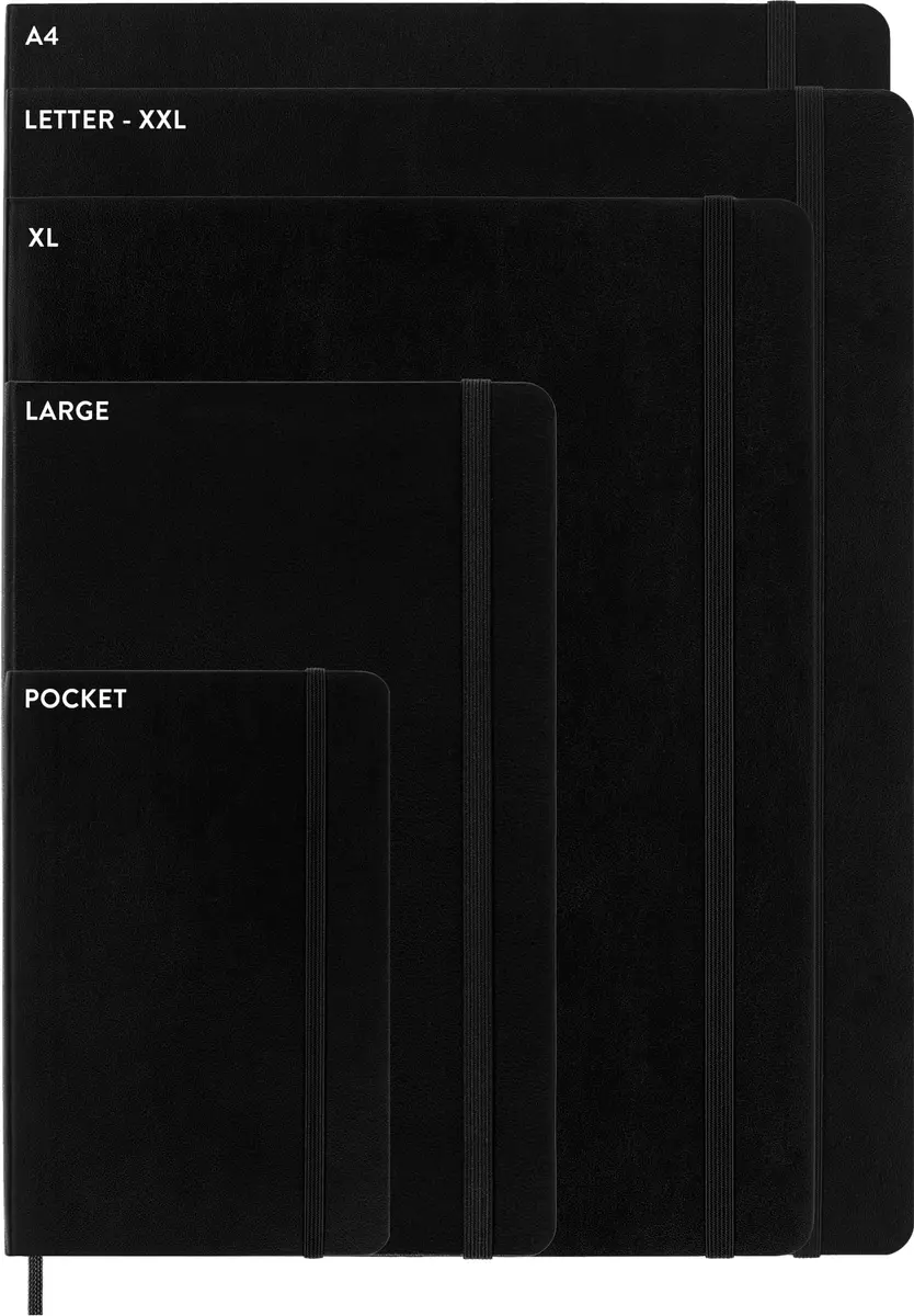 Moleskine Classic Notebook, Soft Cover, Large (5" x 8.25") Plain/Blank, Myrtle Green, 192 pages | Durable, Acid-Free Paper - view 5