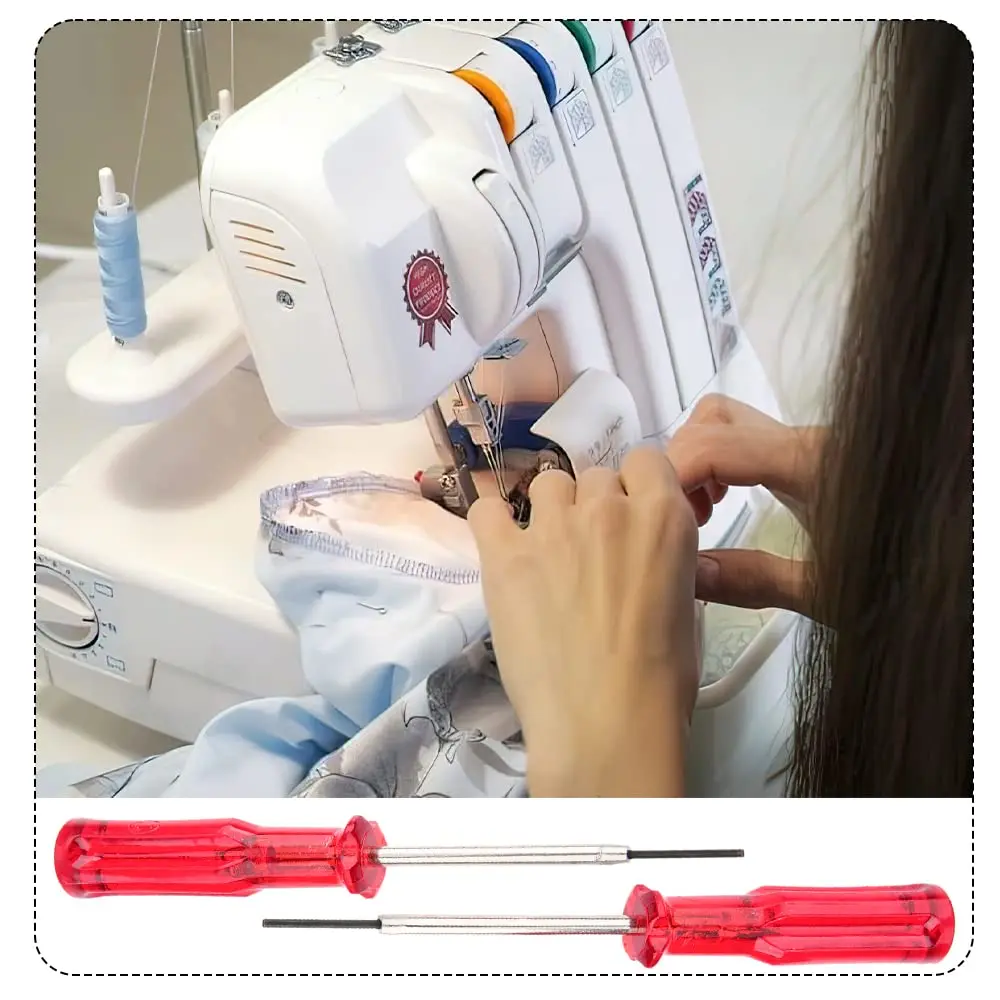 Hicello 1.5mm Hex Screwdriver for Industrial Overlock Sewing Machine | Durable Metal & Plastic Handle - view 6