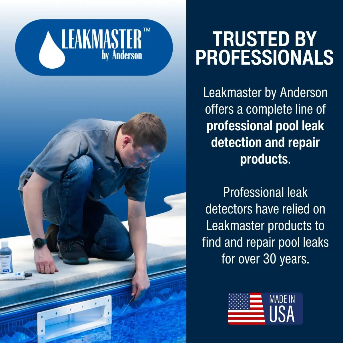 Leakmaster Pool Leak Detection Kit – 8 oz Blue Dye with Reusable Syringe | 237ml (8 oz) Dye - view 7