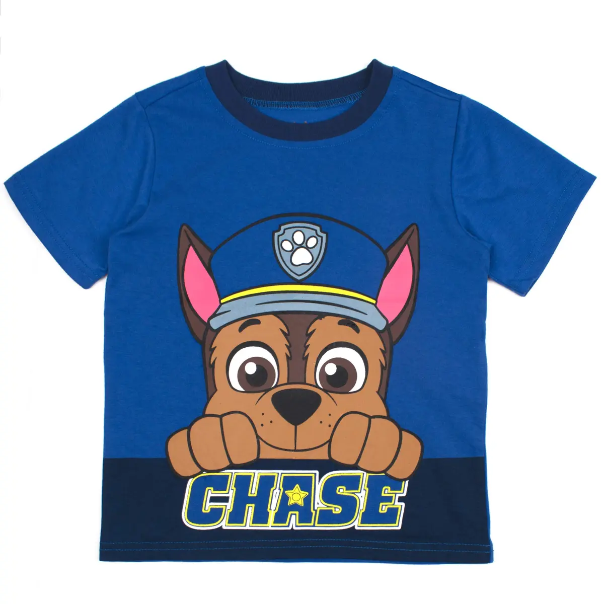 Paw Patrol Nickelodeon Boys 3 Pack Short Sleeve T-Shirt for Toddler and Big Kids Blue | Officially Licensed Cartoon Print - view 4