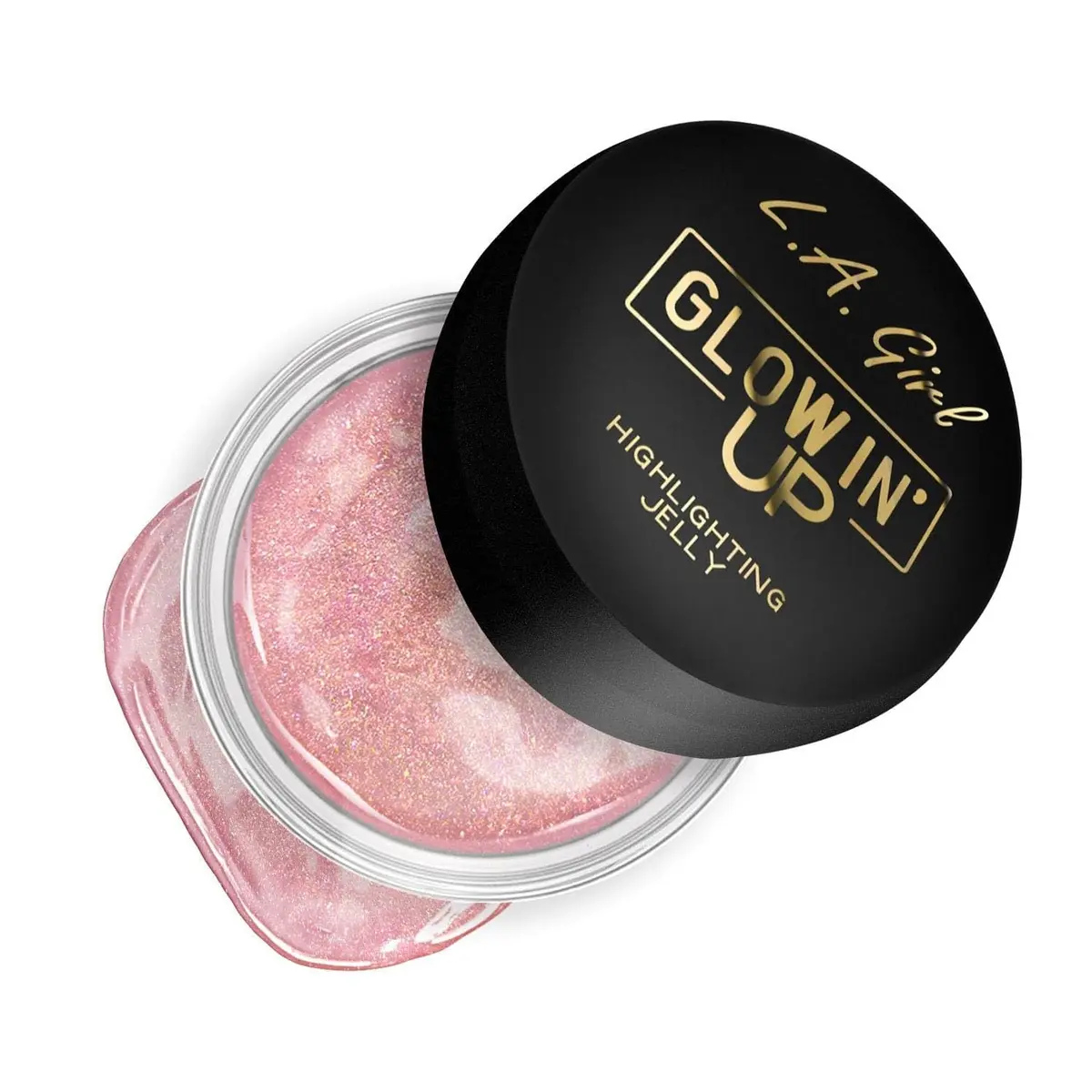 L.A. Girl Glowin'Up Jelly Highlighter, Princess Glow GLH701 | Dewy, Long-Lasting Gel Formula - main product image