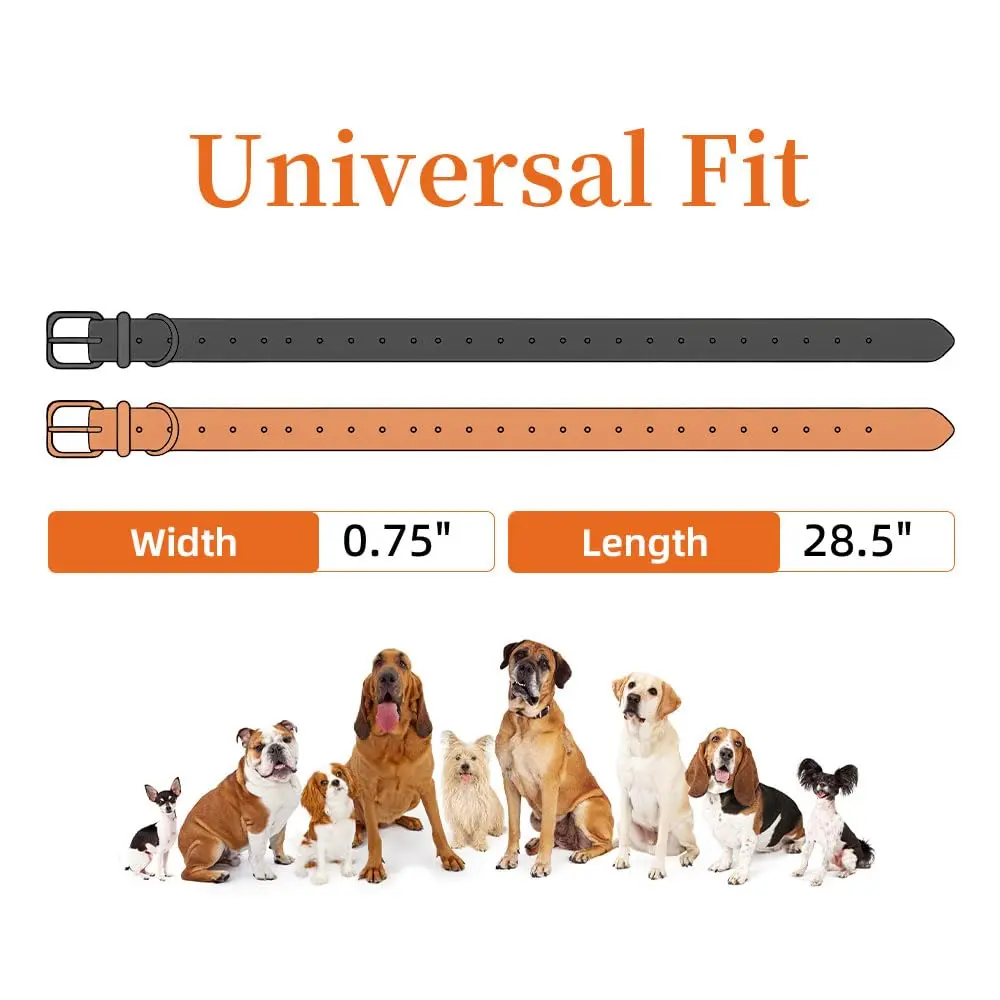 TrainPro Waterproof TPU Replacement Strap for Dog Training Collar, 27.5 in (70 cm) | Universal Fit for Bark & Shock Collars - view 6