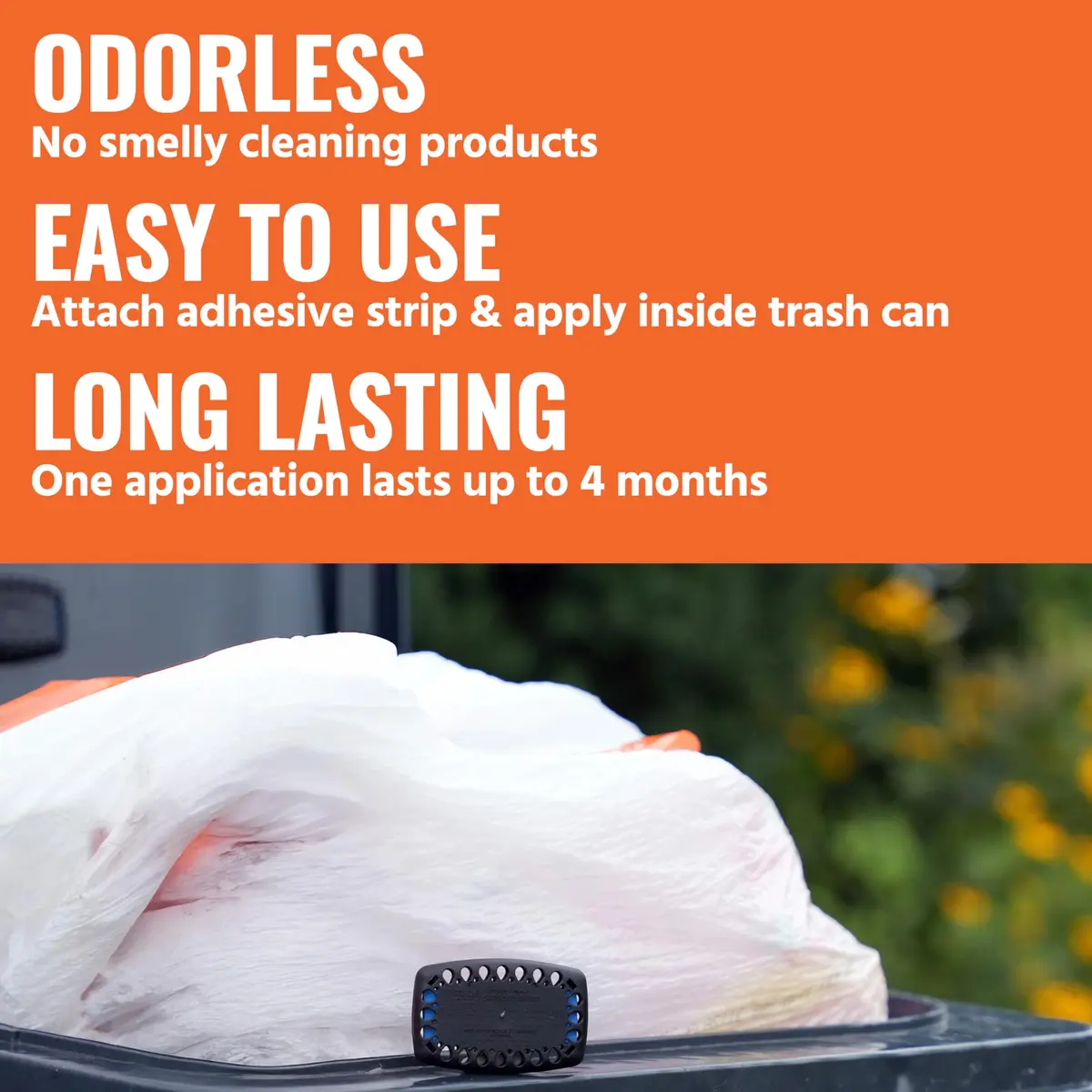 TERRO Garbage Guard Trash Can Insect Killer Pod 4-Month Protection | Kills Flies, Maggots, Roaches, Beetles - view 3