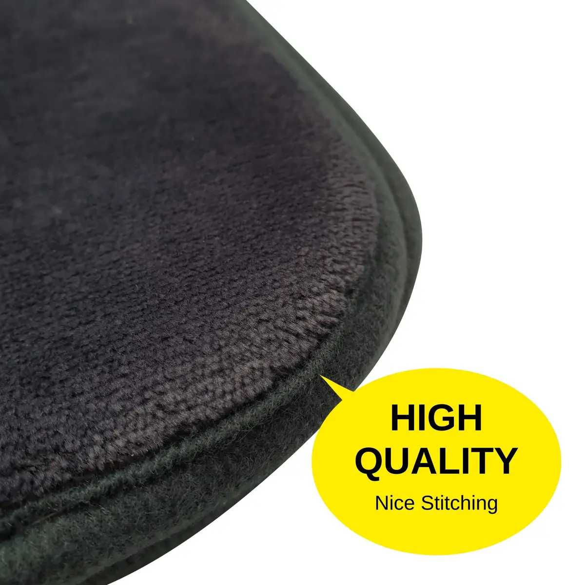 MG MACRO GIANT Memory Foam Bath Mat Set of 2 | Non Slip, Water Absorbent, 46.5" x 15.5" | Gray - view 3