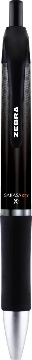 Zebra Pen SARASA Dry X1 Retractable Gel Pen, Black Ink, 0.7mm, 12-Pack | Smooth Ink Flow Writing Instrument - view 2