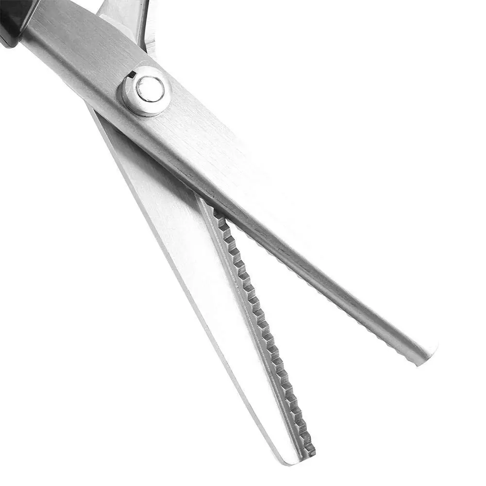 Hilitand Sewing Scissors 23cm | Stainless Steel Pinking Shears for Fabric & Craft - view 8