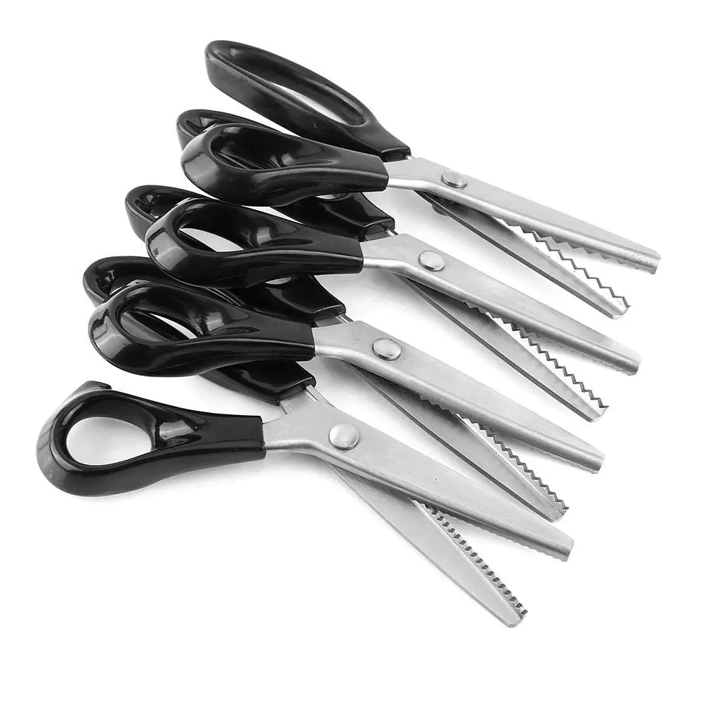 Hilitand Sewing Scissors 23cm | Stainless Steel Pinking Shears for Fabric & Craft - view 9