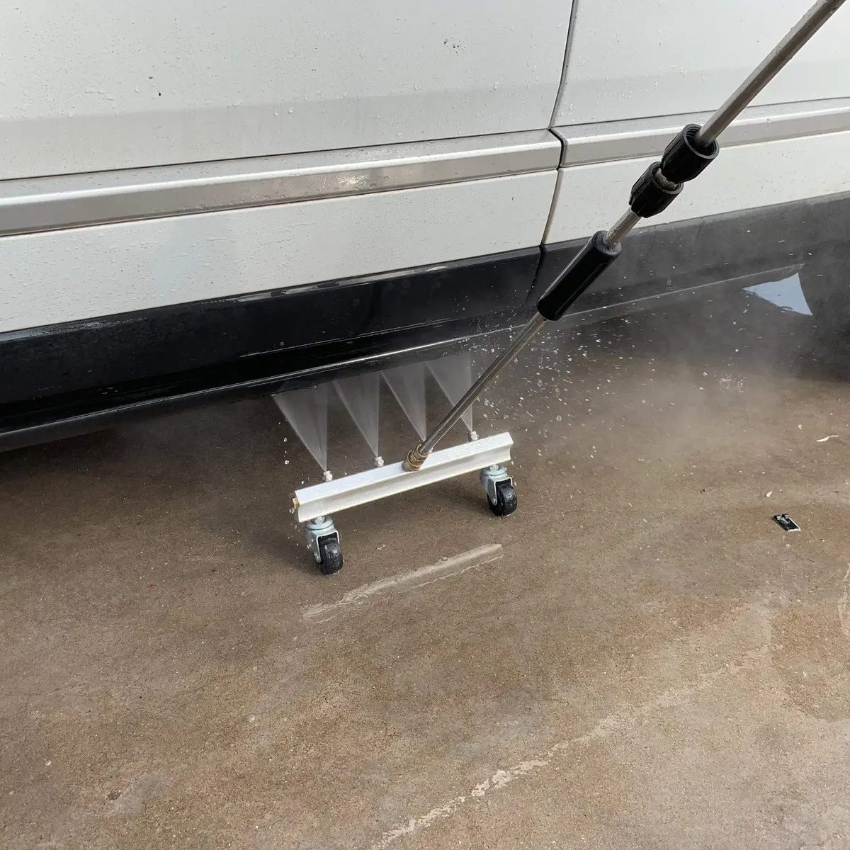 M MINGLE 13’’ Pressure Washer Undercarriage Cleaner 4000 PSI | Durable Aluminum & Brass - view 4