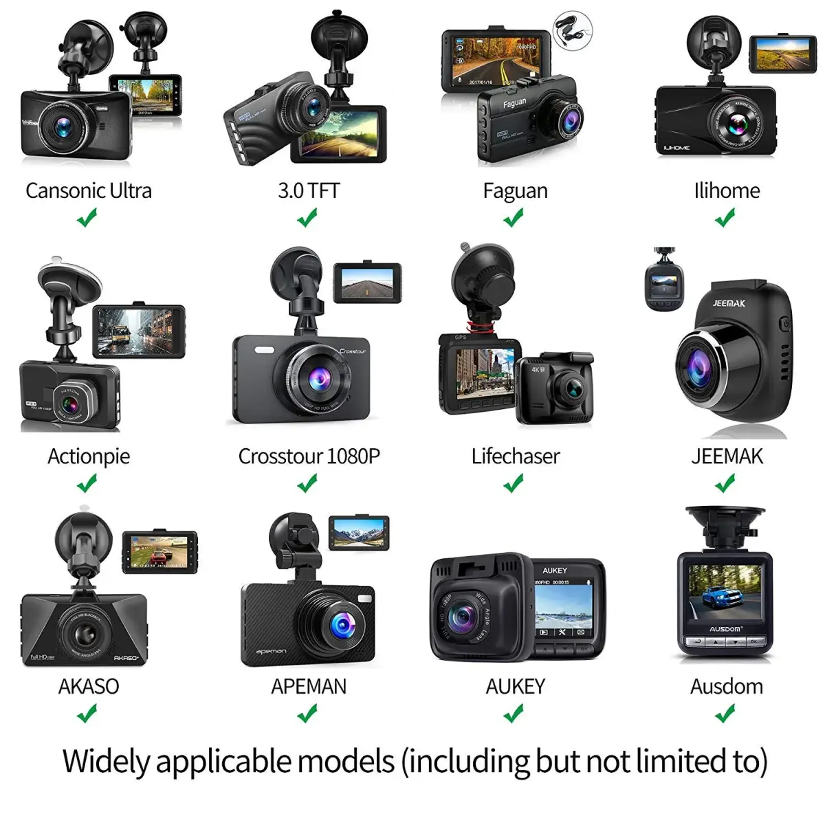 iSaddle Dash Cam Suction Mount with Various Joints | Universal Fit for 99% On-Dash Cameras - view 8