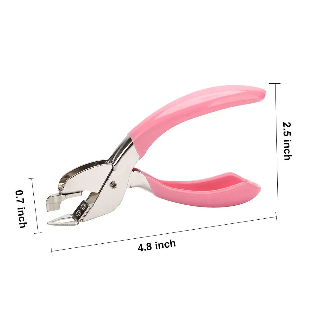 ASPERFFORT Pink Heavy Hand Staple Remover Tool | Stainless Steel Forging - view 2