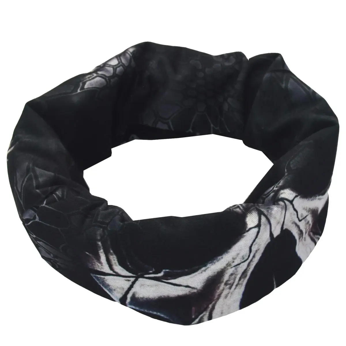 Obacle Black Eye Smile Skull 3D Seamless Half Face Mask for Dust, Wind & UV Protection - view 4