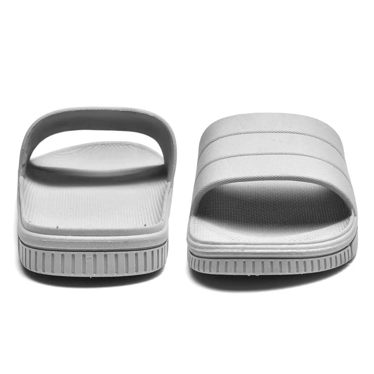 clootess Shower Slide Shoes for Men and Women Home Sandal 40.41 | Non-Slip Indoor Bath Slipper Grey - view 7