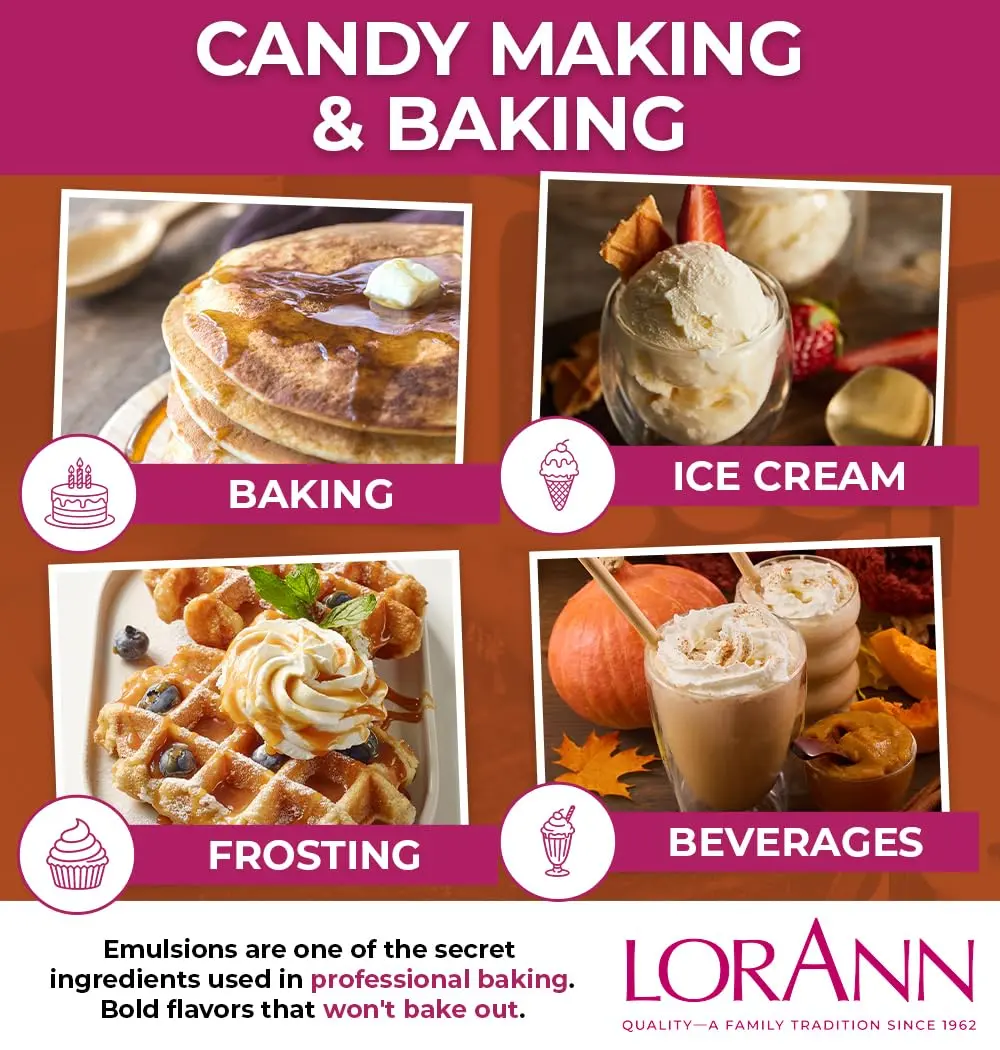 LorAnn Oils Maple Bakery Emulsion & Flavoring 4 Fl Oz | Gluten-Free, Keto-Friendly, USA Made - view 3