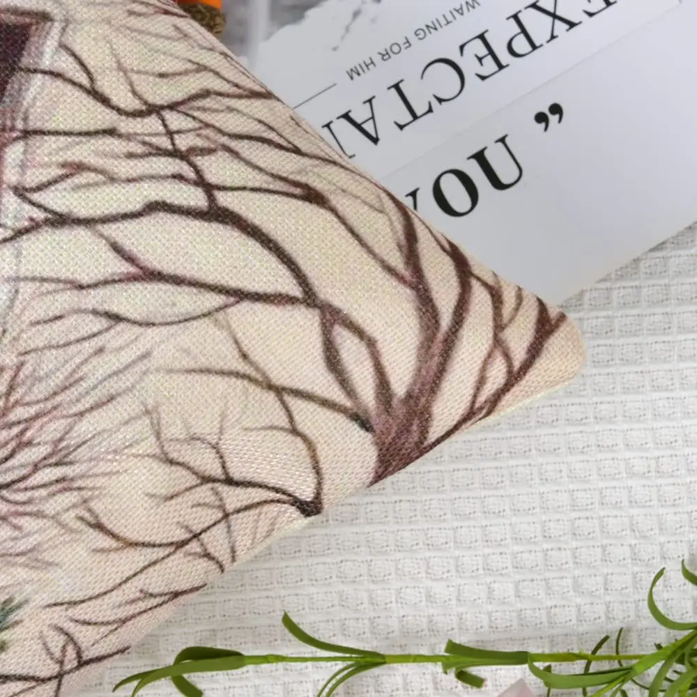 Hlonon Christmas Pillow Covers 18 x 18 Inches Set of 4 | Xmas Series Zippered Square Pillowcase - view 3