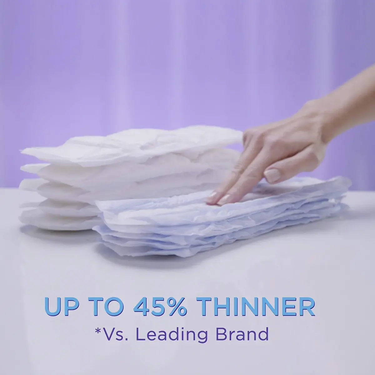 Always Discreet Incontinence Pads Moderate Regular Length 132 Count | USA Imported, Duties Included - view 5