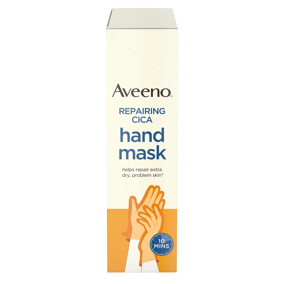 Aveeno Repairing Cica Hand Mask With Prebiotic Oat and Shea Butter, 6 Count | Restores Moisture to Extra Dry Skin - view 7