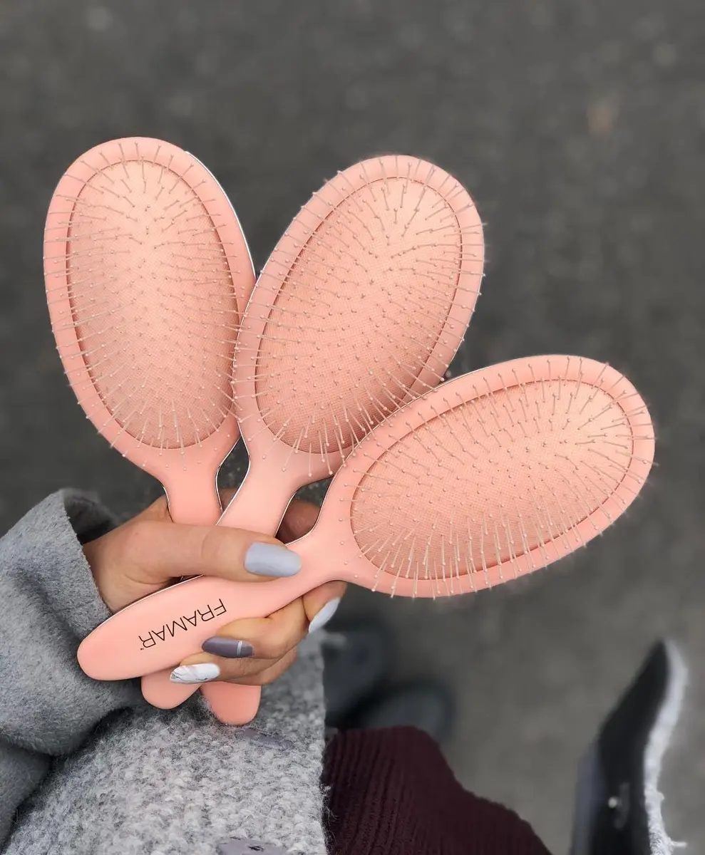 FRAMAR Detangling Hair Brush for All Hair Types | Gentle & Time-Saving (70-120 chars) - view 5