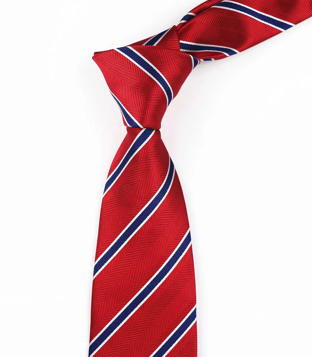 Elfeves Men's Modern Striped Patterned Formal Ties One Size | Microfiber, Trendy & Durable (70-120 chars) - view 3