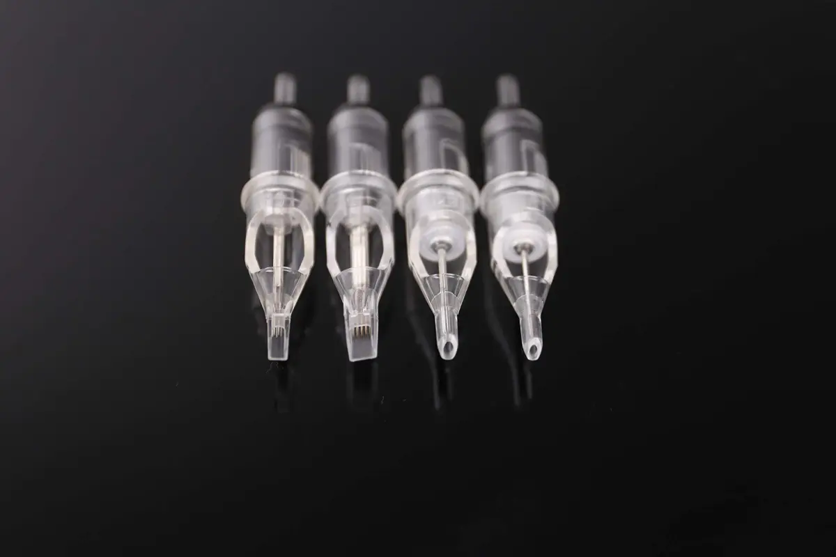 BISIBITA2 ZOMBEE Disposable Tattoo Needle Cartridge 1005RL (20 Count, Clear) | Precision Tattooing with Safety Membrane - view 6