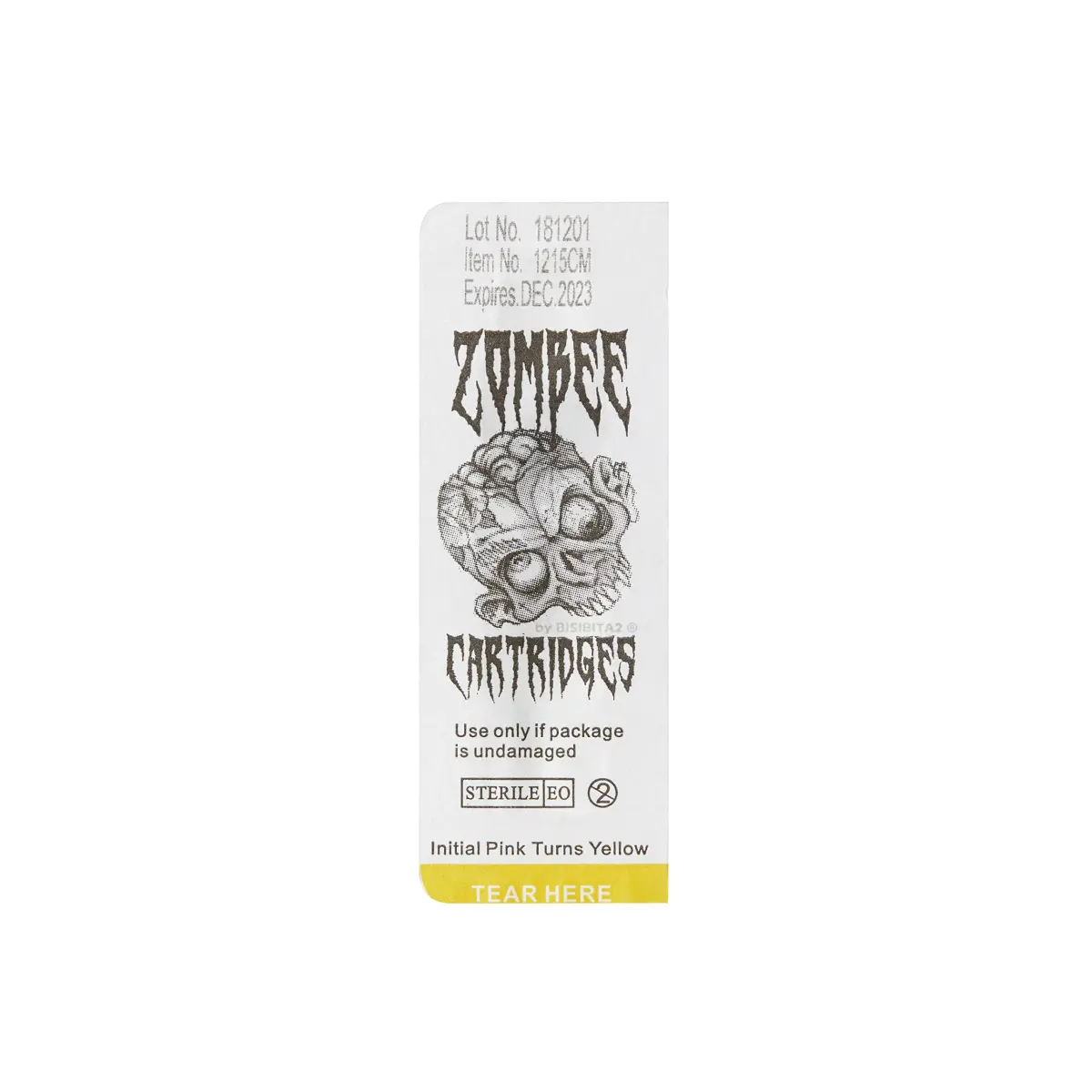 BISIBITA2 Zombee Disposable Tattoo Needle Cartridges 1209CM (20 Count, Clear) | Professional Tattooing Visibility - view 5