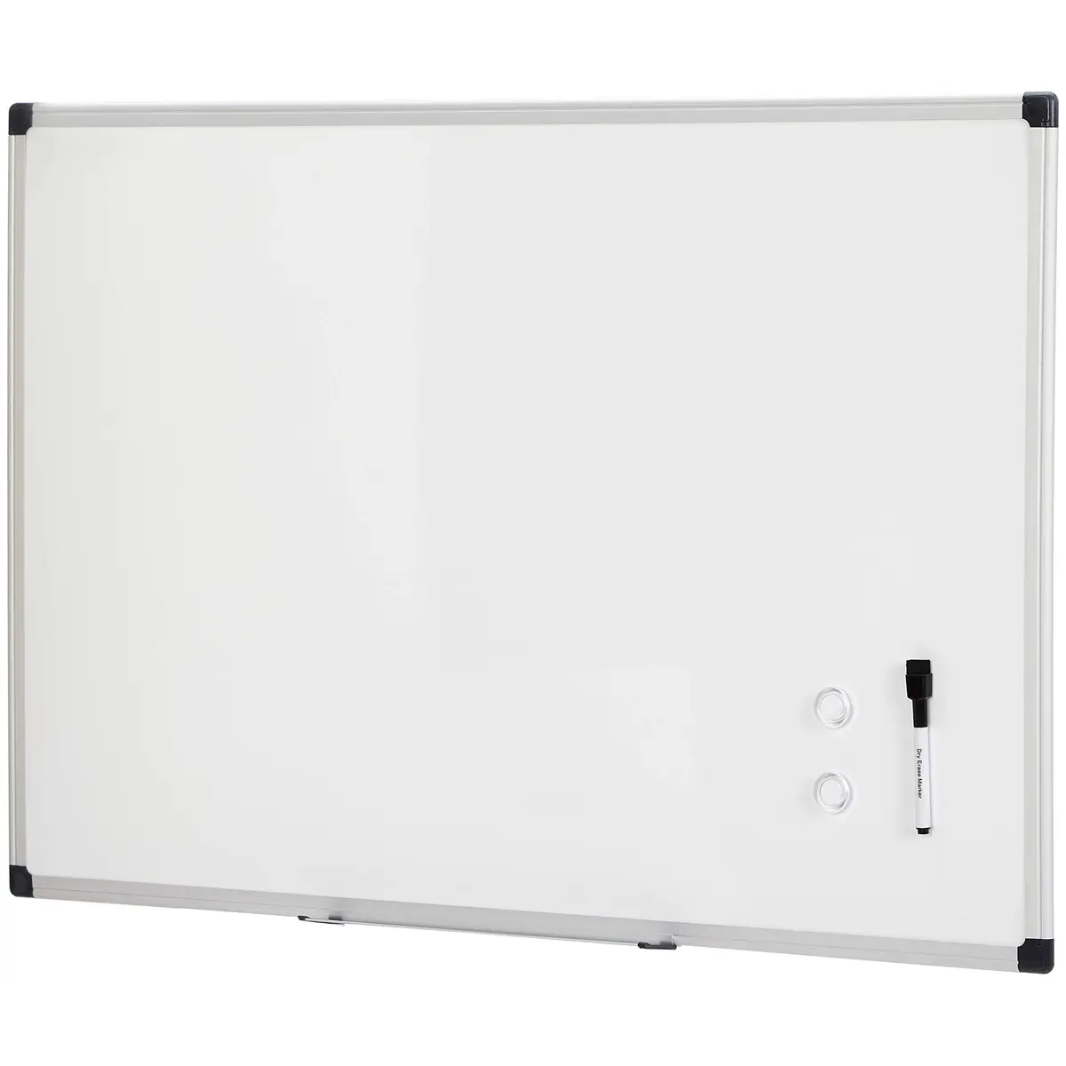 Amazon Basics Magnetic Dry Erase Whiteboard 36"W x 24"H Aluminum Frame | Smooth Surface for Office & Home Use - main product image