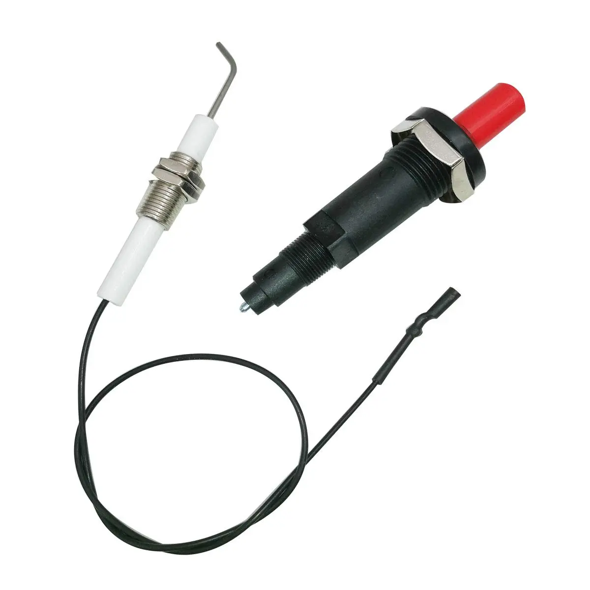 MENSI 11.8” Universal LP Propane & Natural Gas Push Button Piezo Igniter Kit | Ignition Set for Gas Grill, Stove, Heater - view 7