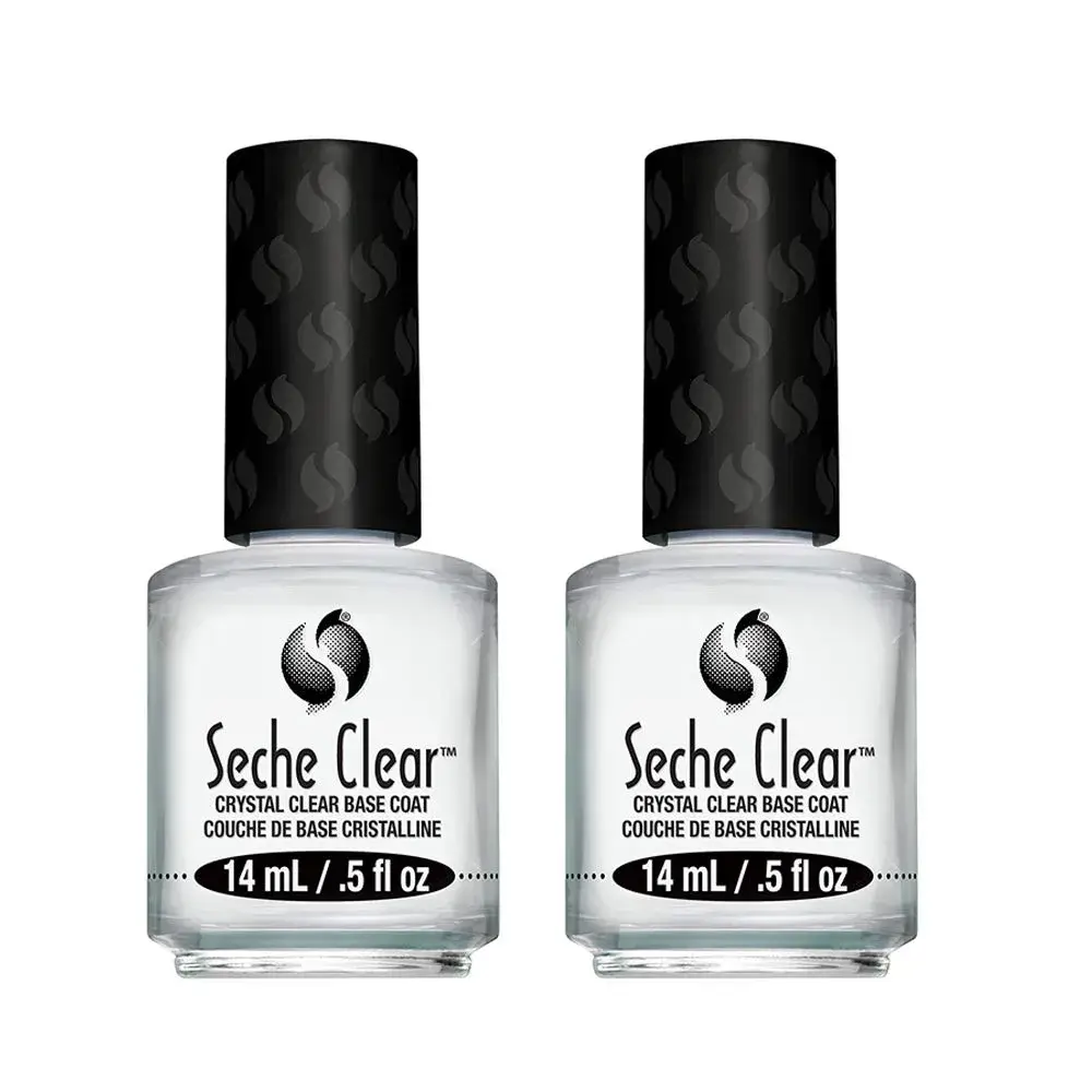 Seche Clear Base Coat Nail Polish 28ml (0.5 Fl Oz) | Professional Salon Finish - main product image