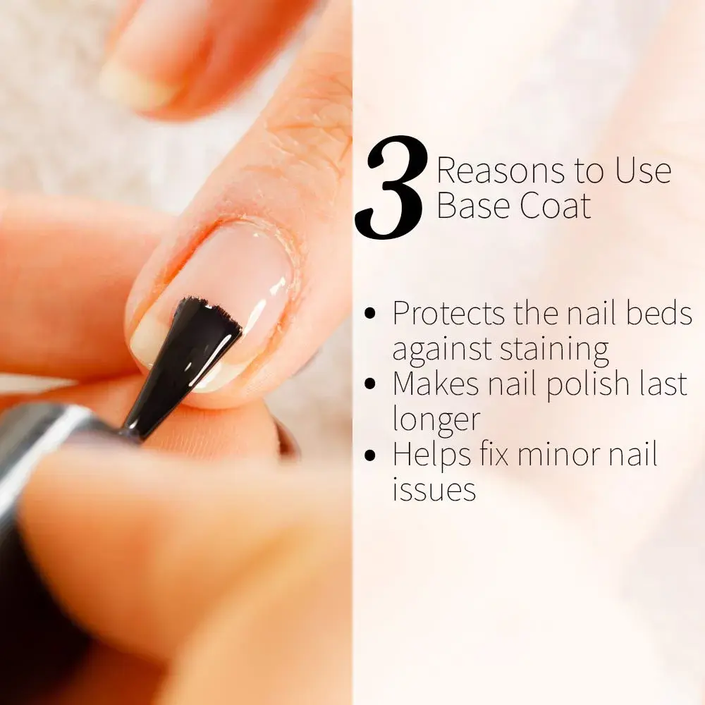 Seche Clear Base Coat Nail Polish 28ml (0.5 Fl Oz) | Professional Salon Finish - view 6