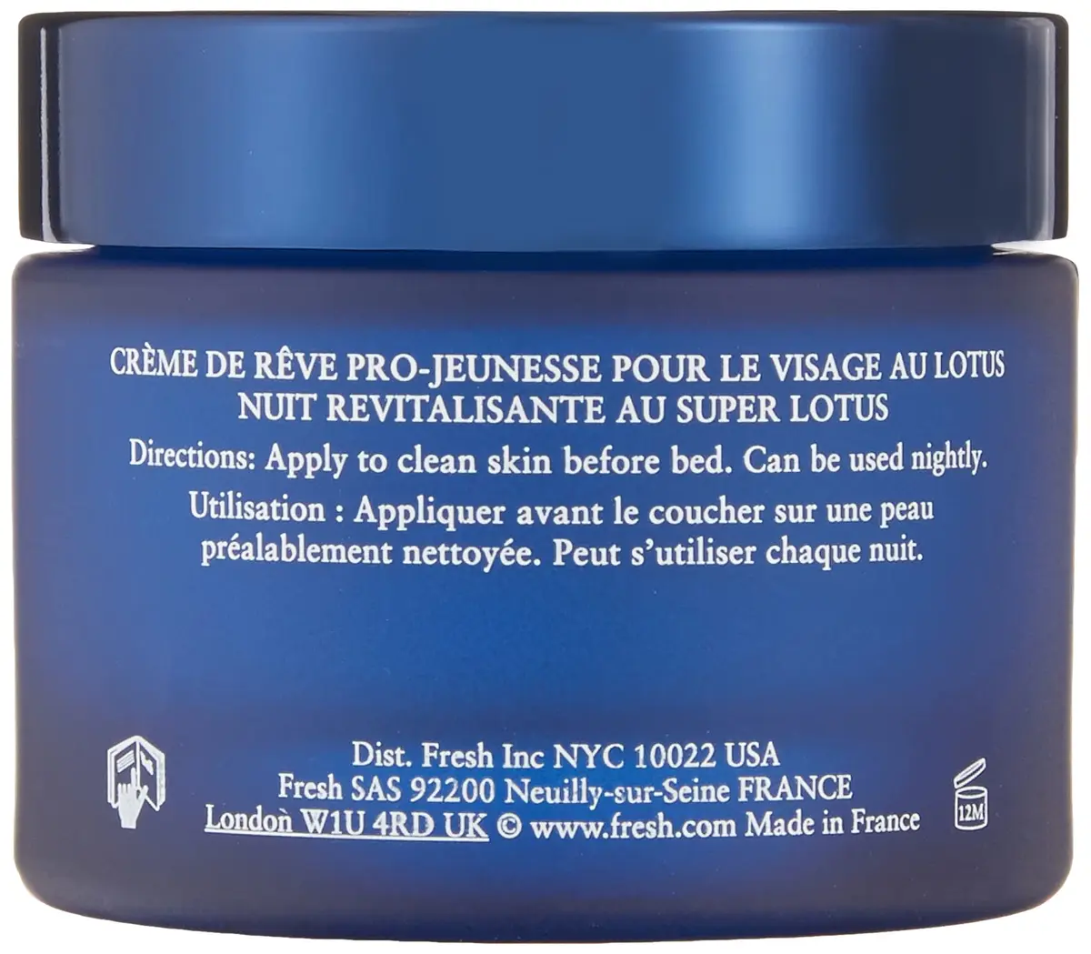 Fresh Lotus Youth Preserve Dream Face Cream 50ml (1.6 Fl Oz) | Hydrates & Brightens - view 2