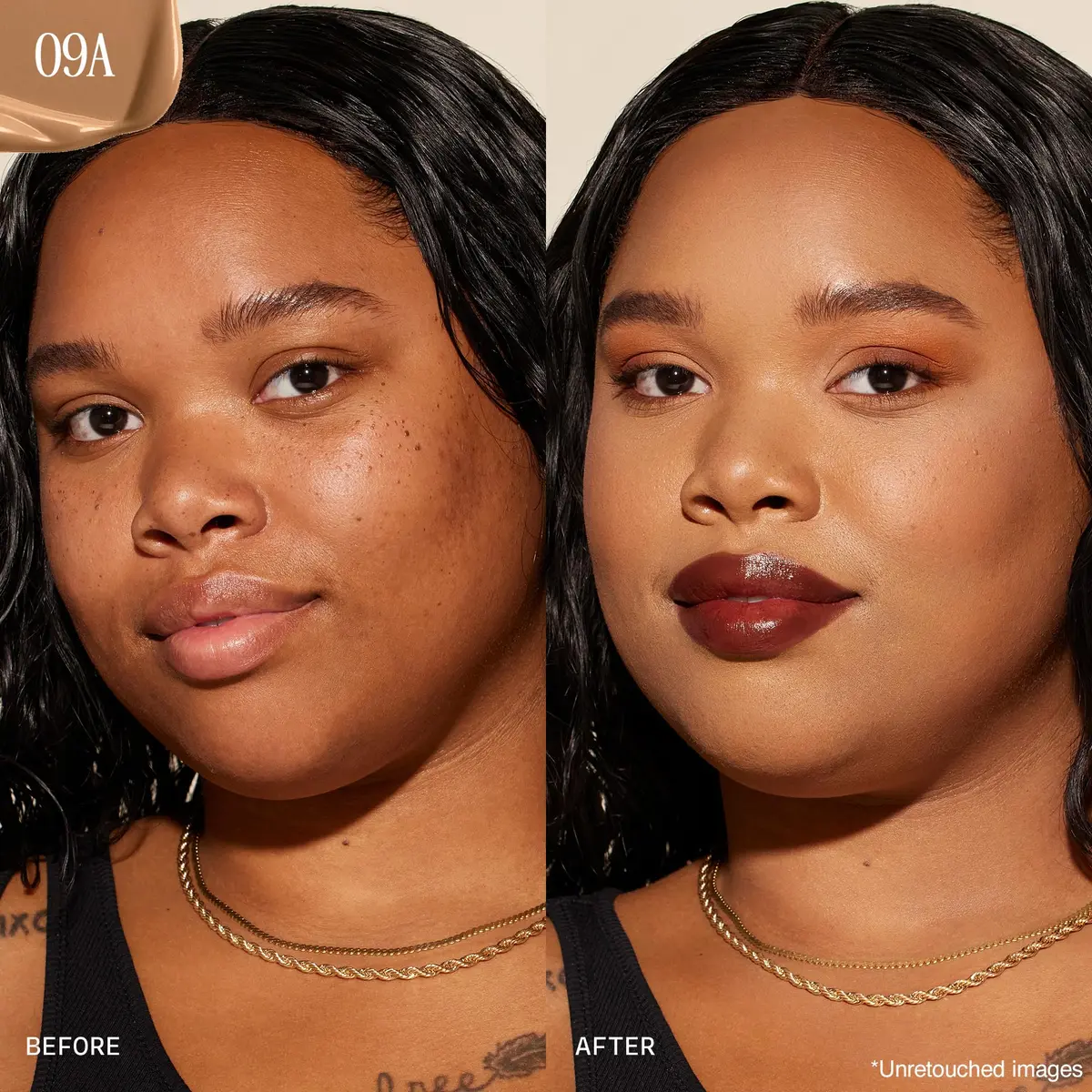 Milani Conceal + Perfect 2-in-1 Foundation + Concealer 09A-Natural Tan 30ml (1 Fl Oz) | Lightweight Full Coverage for All Skin Types - view 3