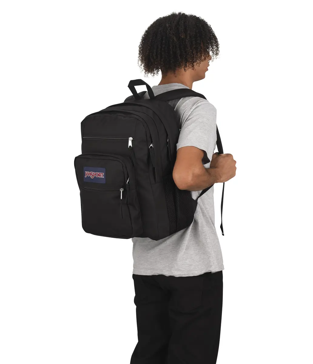 JanSport Big Student Black Laptop Backpack 34L (1.2 cu ft) | Durable & Spacious for School, Work, Travel - view 7
