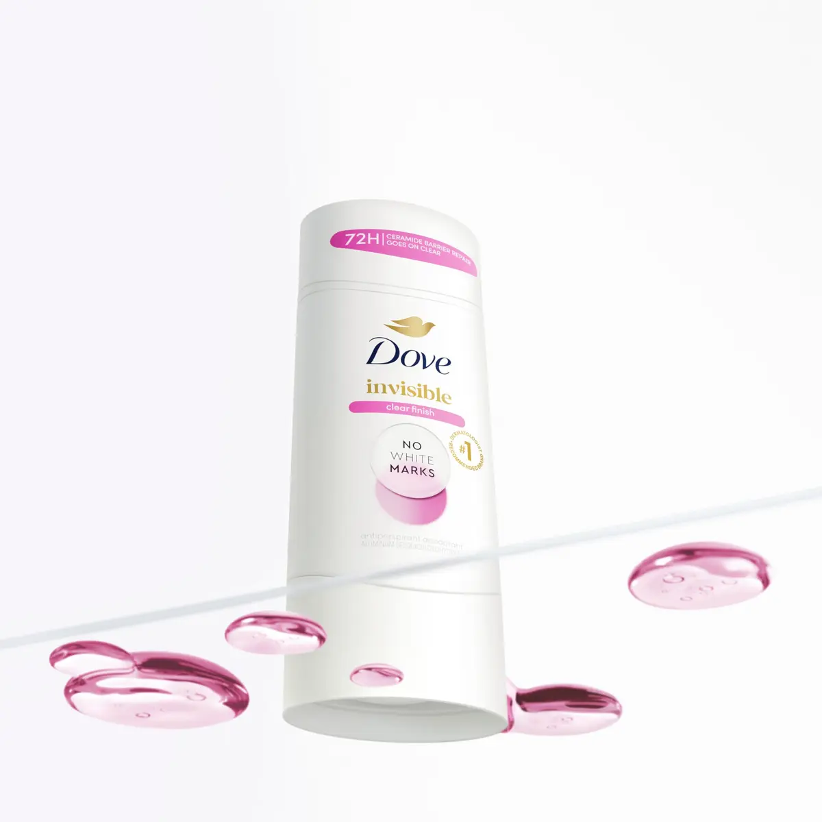 Dove Advanced Care Clear Finish Antiperspirant Deodorant Stick for Women, 0.5 oz (14.2g) | 72-Hour Odor Protection - view 7
