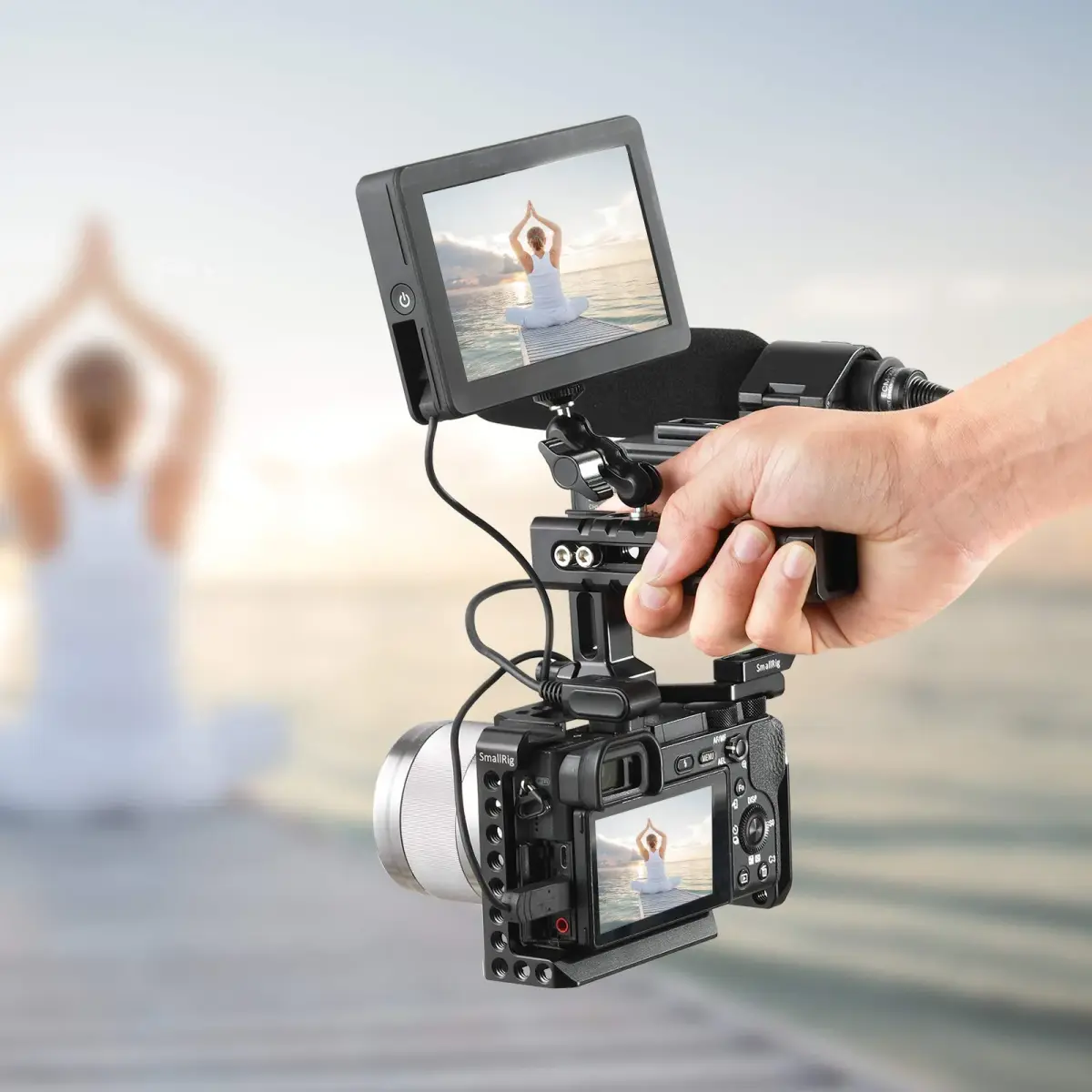 SMALLRIG Universal Magic Arm with Small Ballhead (2pcs) 2158 | 7.2cm (2.85in) Black Aluminum Alloy - view 6