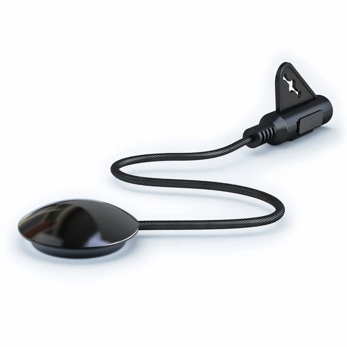 Imelod Contact Microphone Piezo Pickup for Guitar Ukulele Violin Cello Banjo Mandolin (Black) | High Sensitivity Contact Mic - main product image