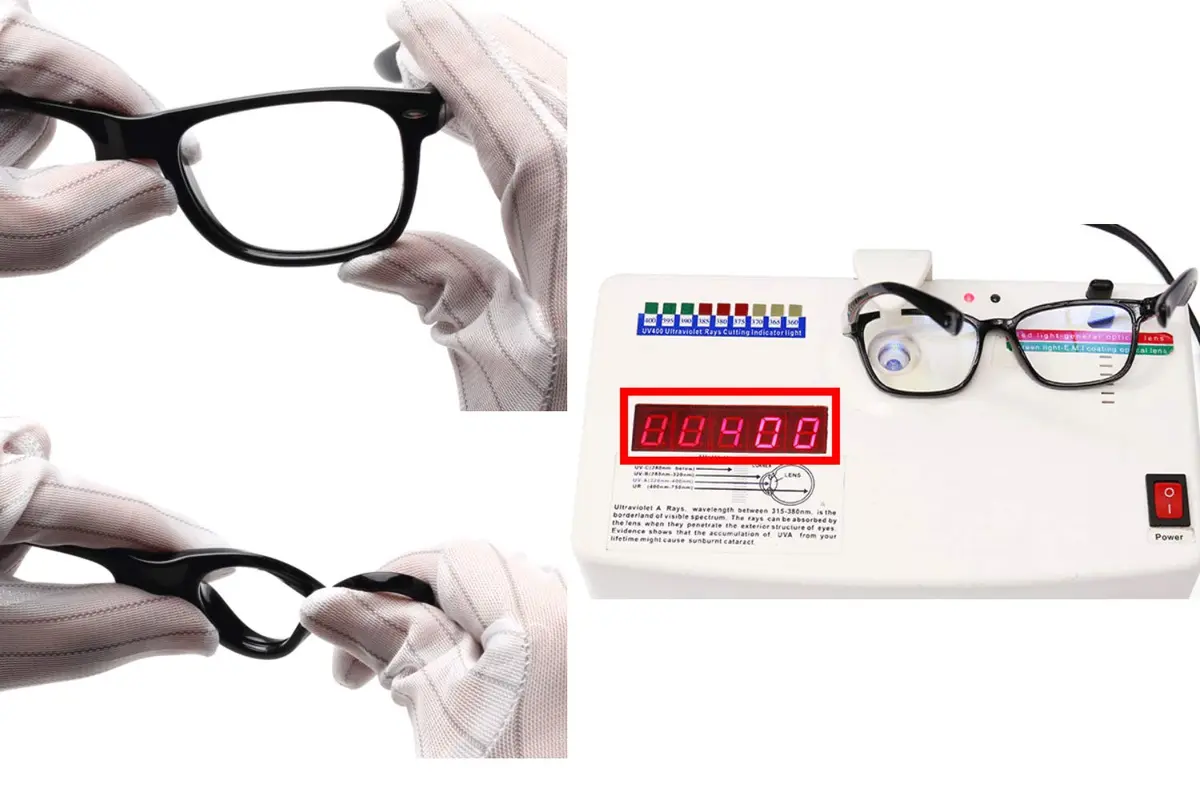 FOURCHEN Anti Blue Light Glasses for Kids Computer Glasses,UV Protection Anti Glare Eyeglasses, Video Gaming Glasses (Black-red) | Protect Eyes - view 5