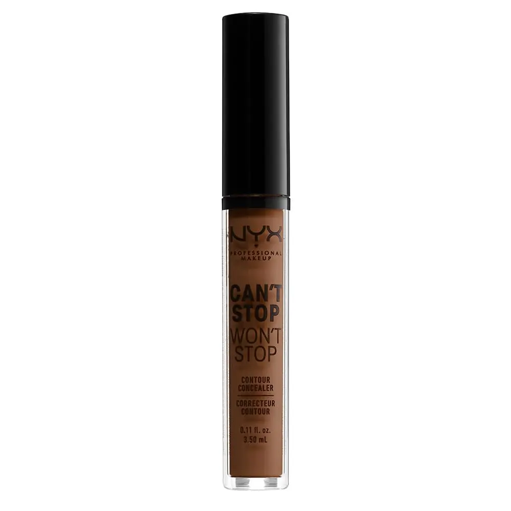NYX PROFESSIONAL MAKEUP Can't Stop Won't Stop Contour Concealer Mocha 3.2ml (0.11 Fl Oz) | 24h Full Coverage Matte Finish - view 4